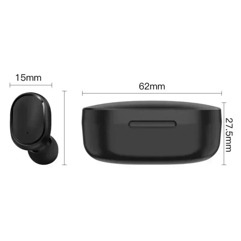 E6S Wireless Bluetooth Earphones TWS Bluetooth Headset Wireless Earbuds Noise Cancelling Earphones with Microphone Headphones - Image 6
