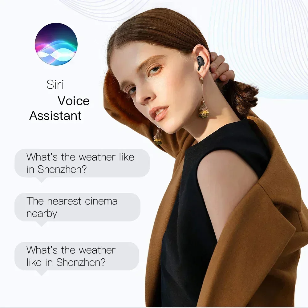 E6S Wireless Bluetooth Earphones TWS Bluetooth Headset Wireless Earbuds Noise Cancelling Earphones with Microphone Headphones - Image 15