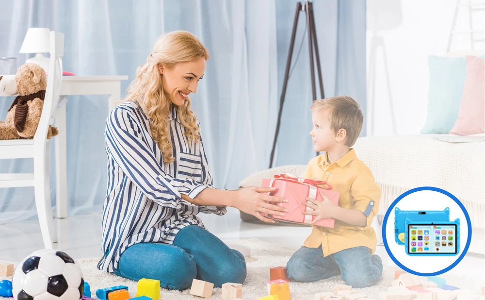 BDF 7 Inch Kid Tablet Android 13, 4GB RAM 64GB ROM,1TB Expand,5G WiFi,4000MAH Battery,Dual Camera, Children's Gift Kids Software - Image 13