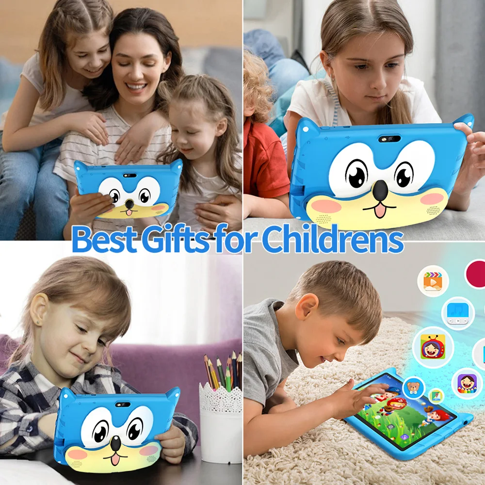 BDF 7 Inch Kid Tablet Android 13, 4GB RAM 64GB ROM,1TB Expand,5G WiFi,4000MAH Battery,Dual Camera, Children's Gift Kids Software - Image 16