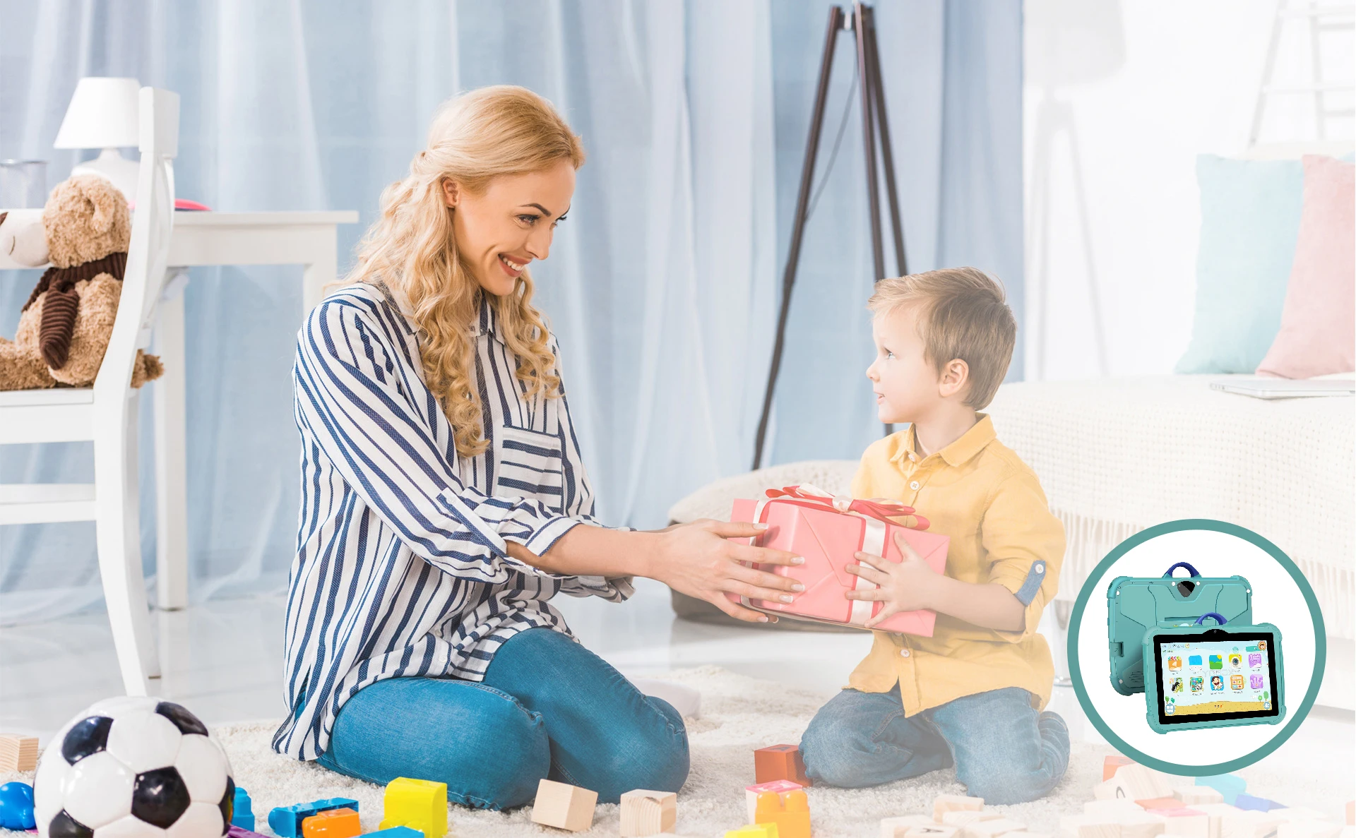 New 7 Inch Android 13 Learning Education Kids Tablets Quad Core 4GB RAM 64GB ROM Cheap Simple Children's favorite Tablet Pc - Image 15