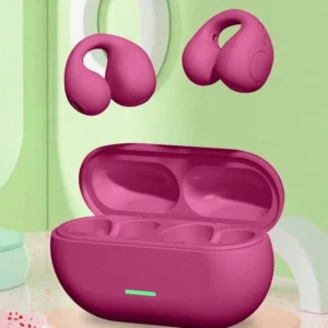 T75 Fone Bluetooth Headset 5.3 Wireless Bone Conduction Headphones Clip Ear Music Noise Canceling HD Call Sports Gaming Earphone