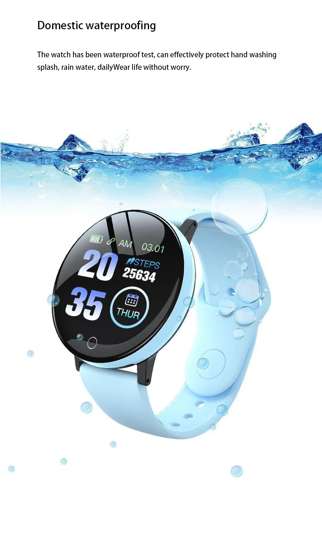 2025 New D18 Multifunctional Smart Watch Women Bluetooth Connected Phone Music Fitness Sports Bracelet Sleep Monitor Smartwatch - Image 22