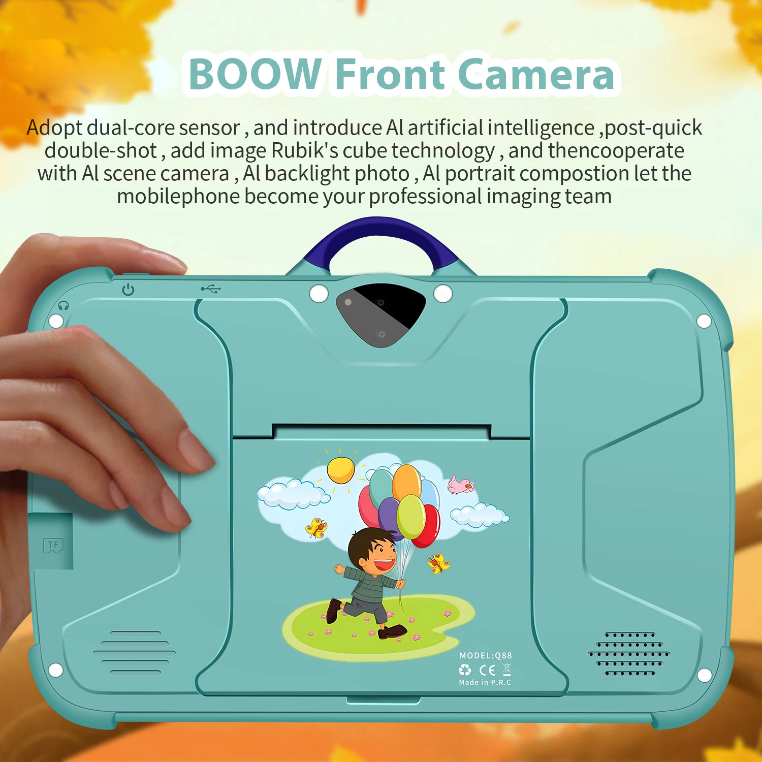 New 7 Inch Android 13 Learning Education Kids Tablets Quad Core 4GB RAM 64GB ROM Cheap Simple Children's favorite Tablet Pc - Image 5