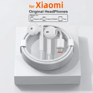 For Xiaomi Headphones Xiaomi mi 14 13 12 11 in-ear Earphones Redmi Note 10 9 8 7 Type C 3.5mm Wired Headset Phone Accessories