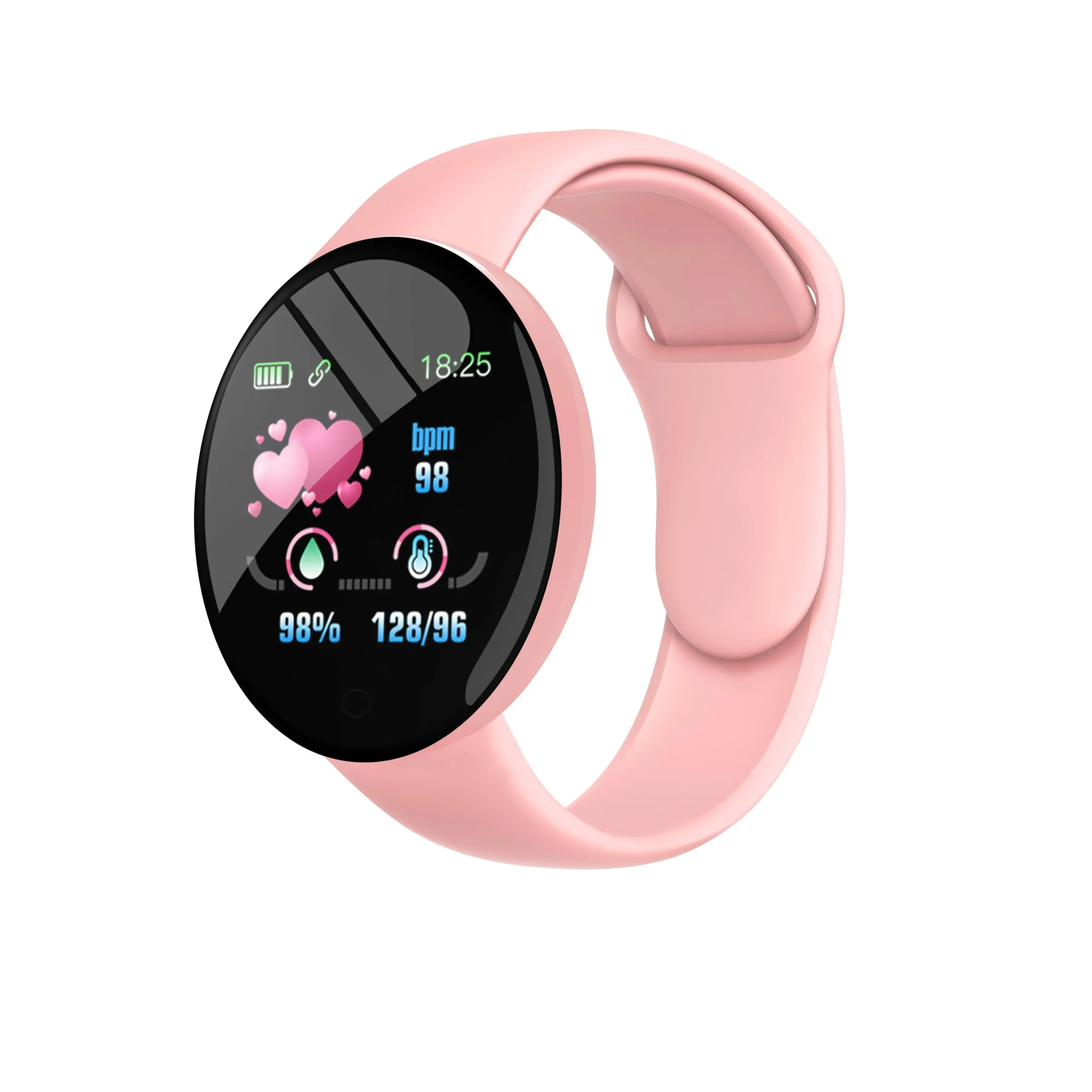2025 New D18 Multifunctional Smart Watch Women Bluetooth Connected Phone Music Fitness Sports Bracelet Sleep Monitor Smartwatch - Image 11