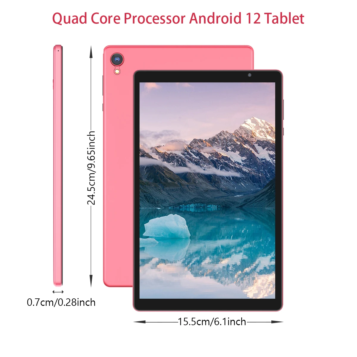 10-inch Android tablet, quad-core processor, 4(2+2) GB RAM, 32GB ROM, Bluetooth, WiFi, 6000mAh battery - Image 2