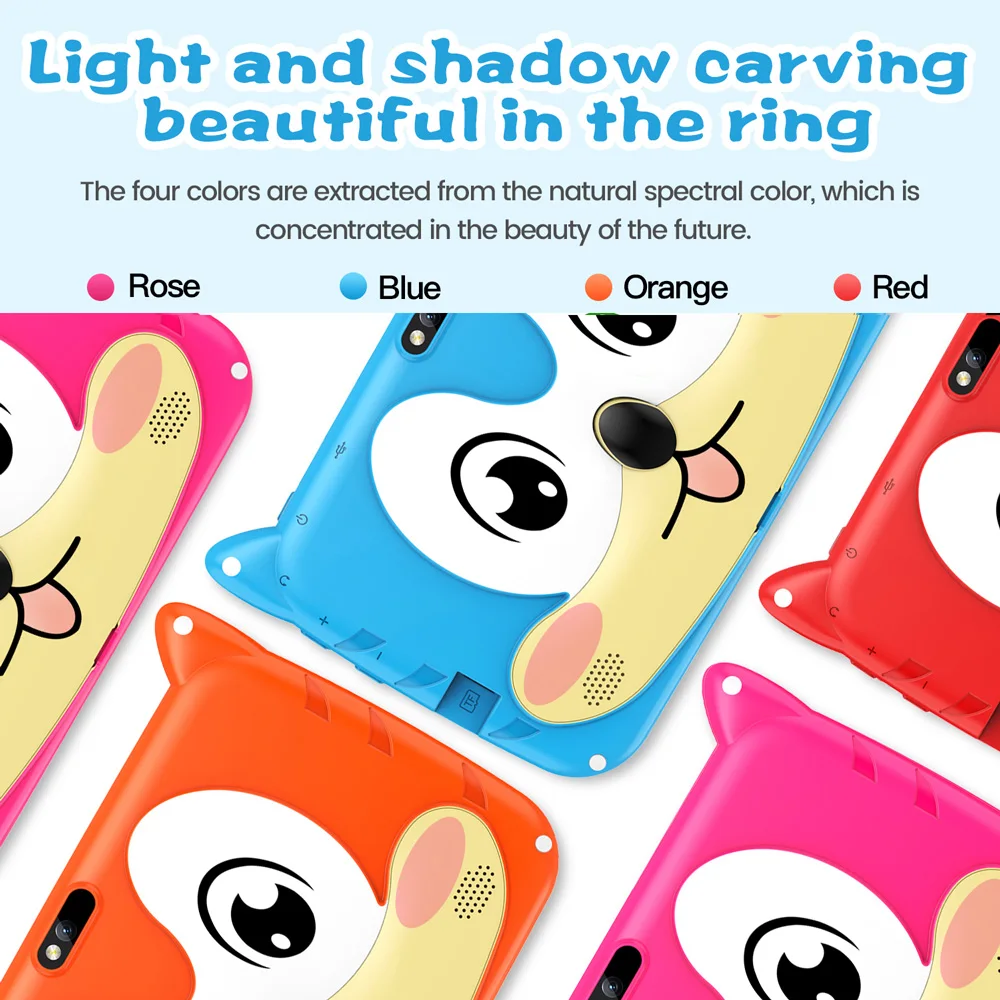 BDF 7 Inch Kid Tablet Android 13, 4GB RAM 64GB ROM,1TB Expand,5G WiFi,4000MAH Battery,Dual Camera, Children's Gift Kids Software - Image 17